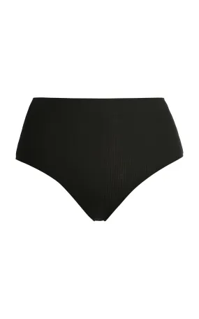 Nia Thomas Exclusive Paloma Ribbed Cotton-Blend Panty