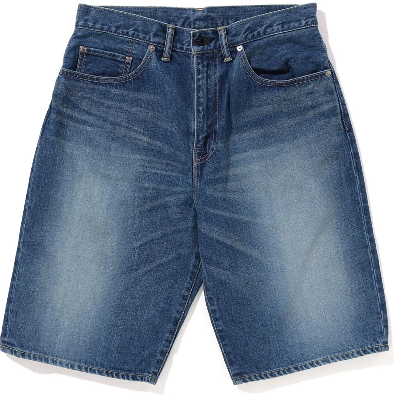 NYC LOGO DENIM SHORTS MENS