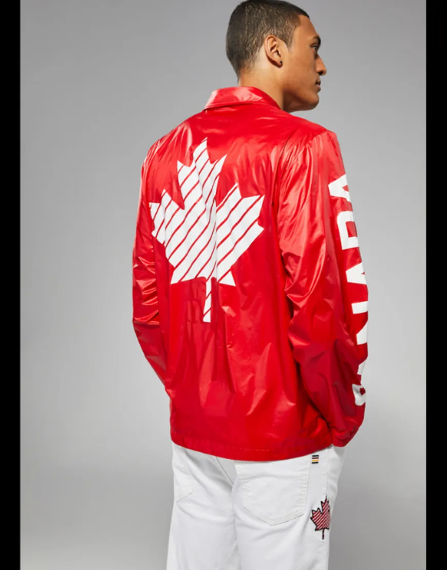 Olympic 2021 Red Canada Jacket | Tokyo Olympics 2021 Jacket | Ujackets