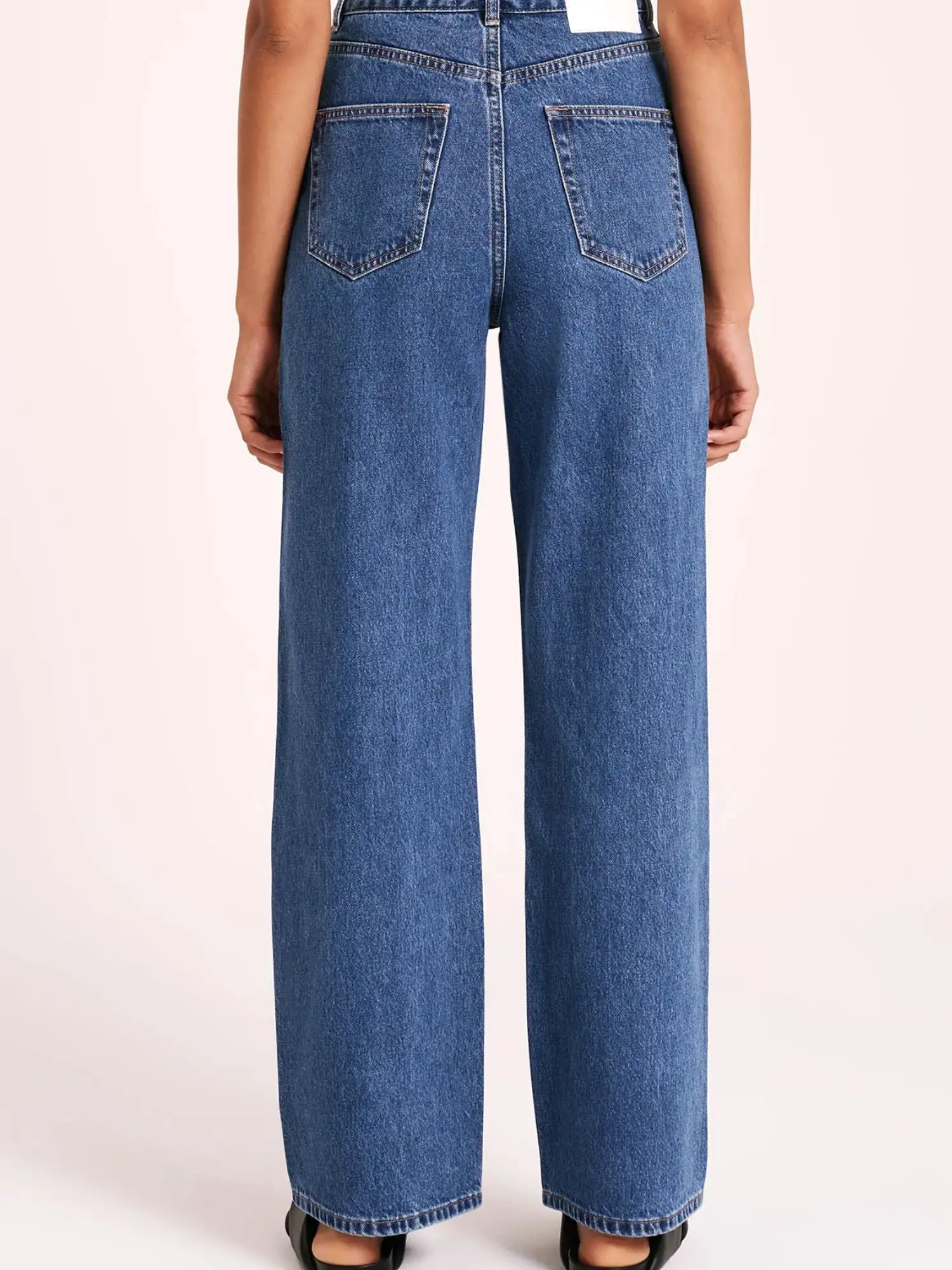 Organic Relaxed Leg Jean | Vintage Blue