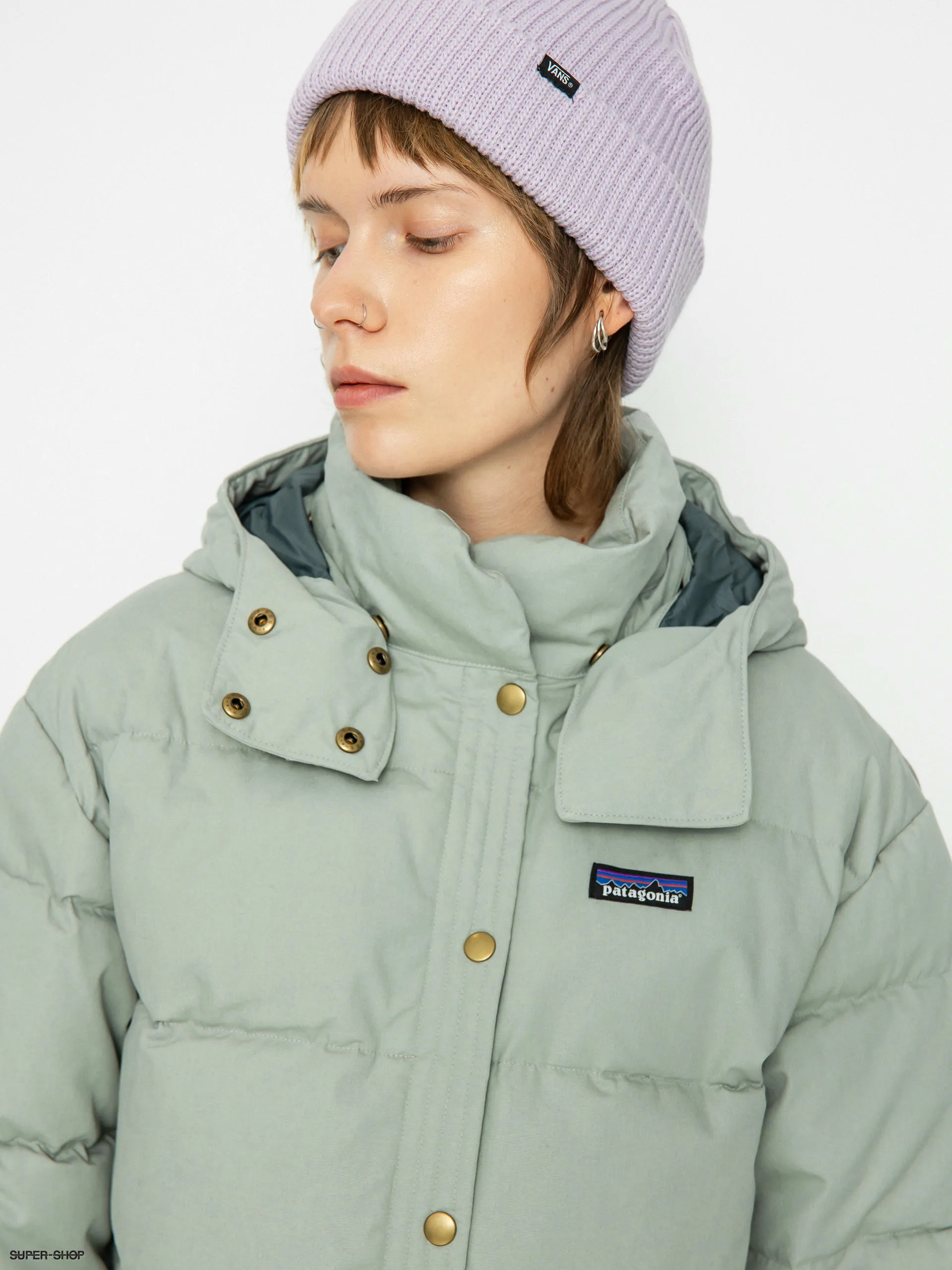 Patagonia Cotton Down Parka Jacket Wmn (sleet green)