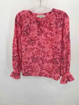 Pre-Owned Loft Pink Size XSP Long Sleeve Blouse