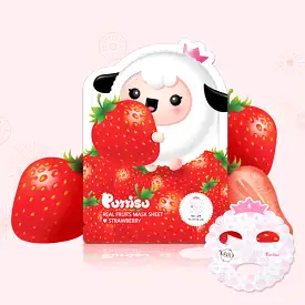 Puttisu Facial Mask Sheet- #Strawberry (pack of 5)