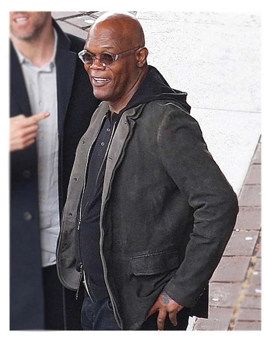 Samuel L. Jackson The Hitman's Bodyguard Darius Kincaid Jacket - UJackets