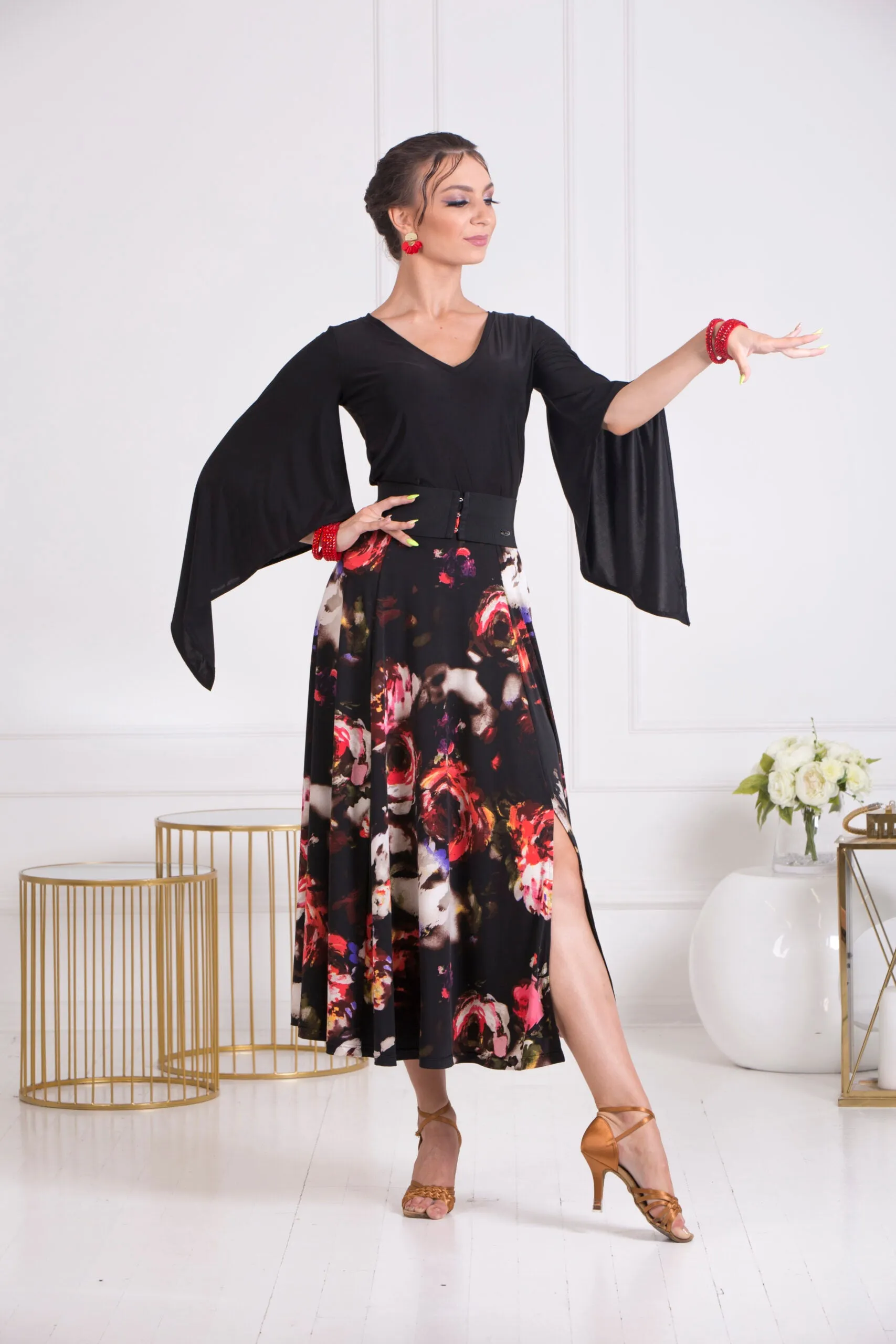 Serene Carimbo Ballroom Skirt