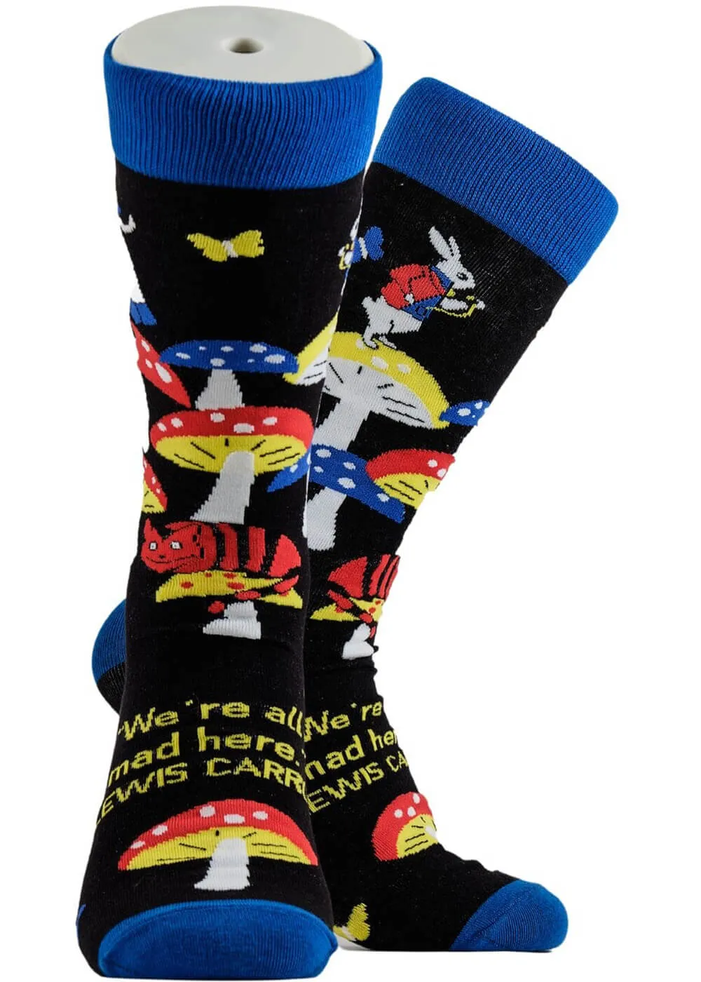 Soctopus Where's Wonder Land Socks Black