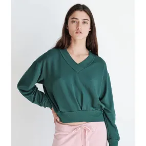 Softest Fleece V-Neck Pullover