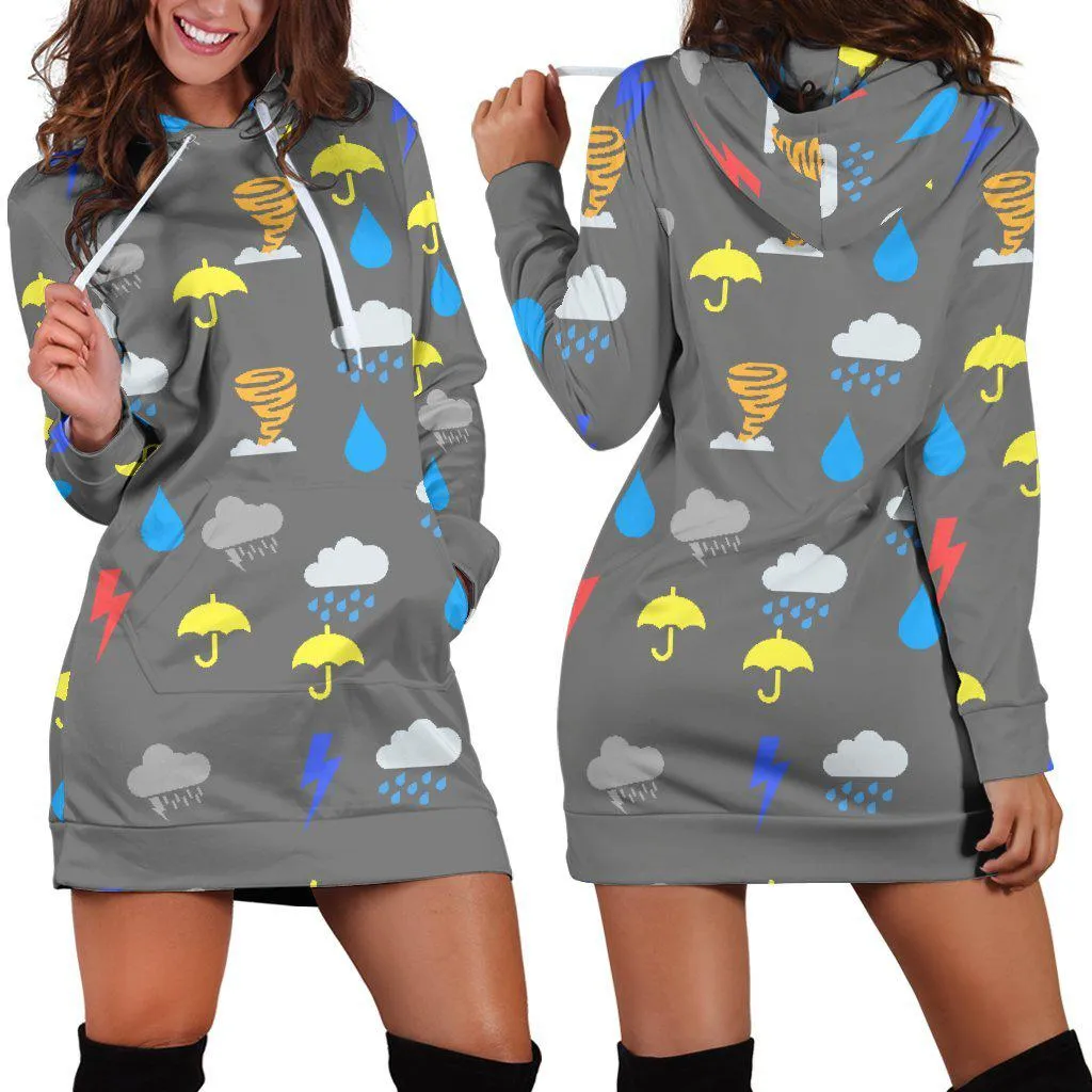 Storm Chaser Hoodie Dress