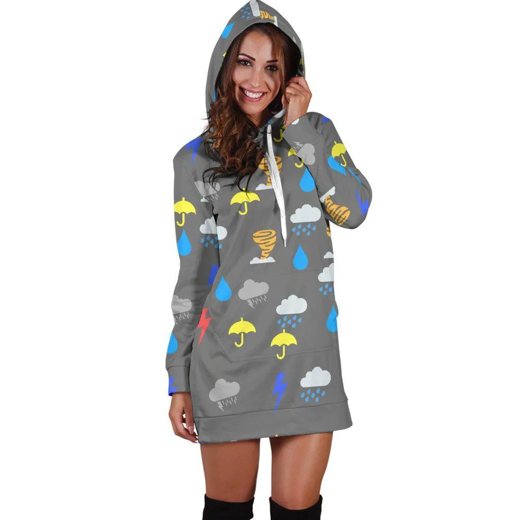 Storm Chaser Hoodie Dress