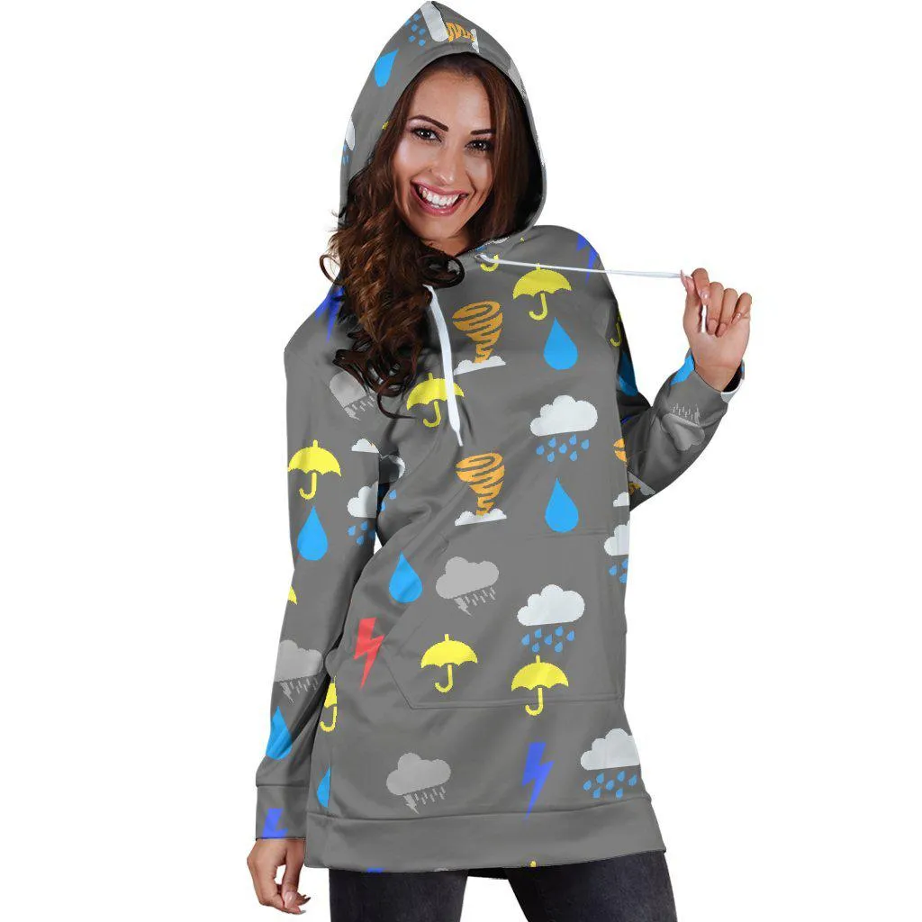 Storm Chaser Hoodie Dress