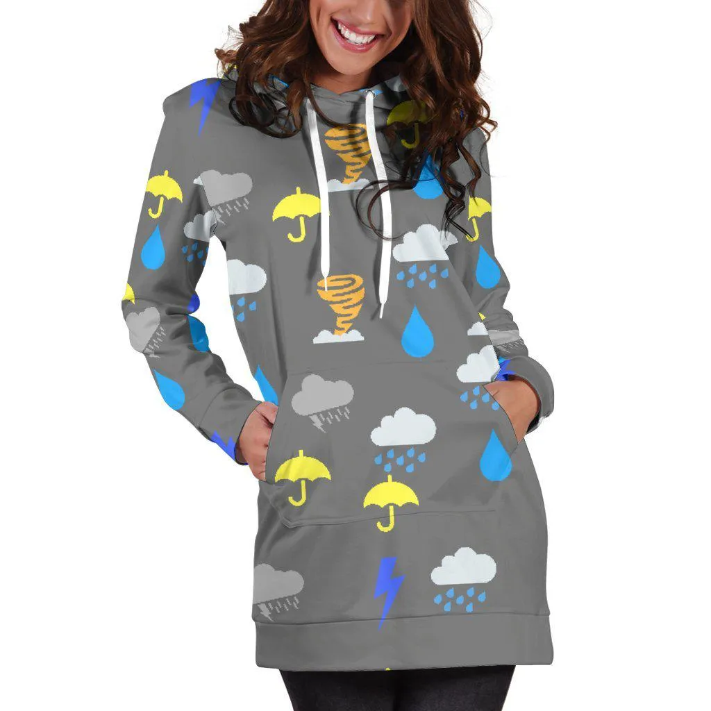 Storm Chaser Hoodie Dress