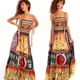 The Art of Fashion Italiano Maxi Skirt or Dress