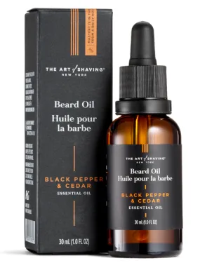 The Art of Shaving Black Pepper and Cedar Premium Beard Oil