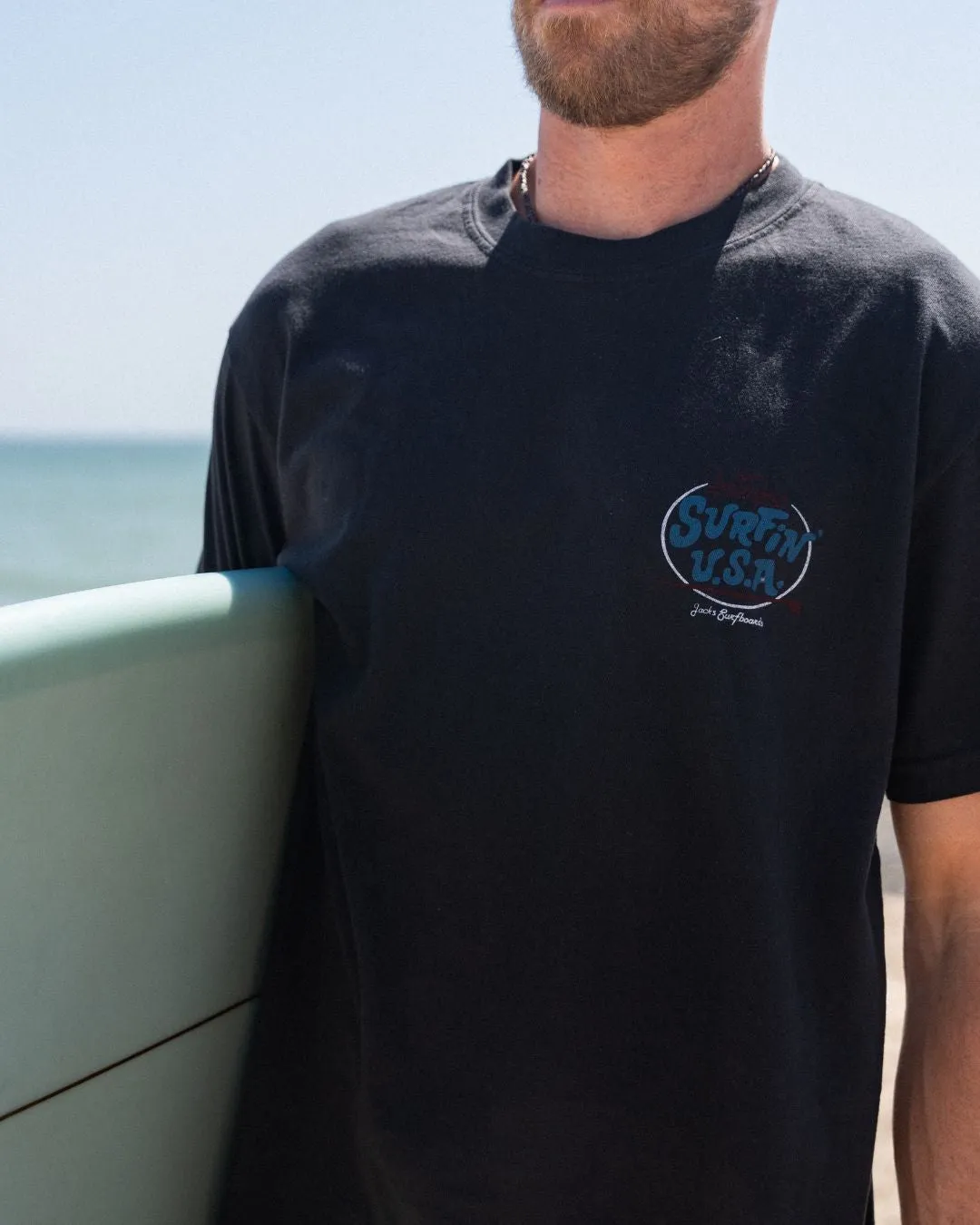 The Beach Boys X Jack's Unisex Surfin USA S/S Tee