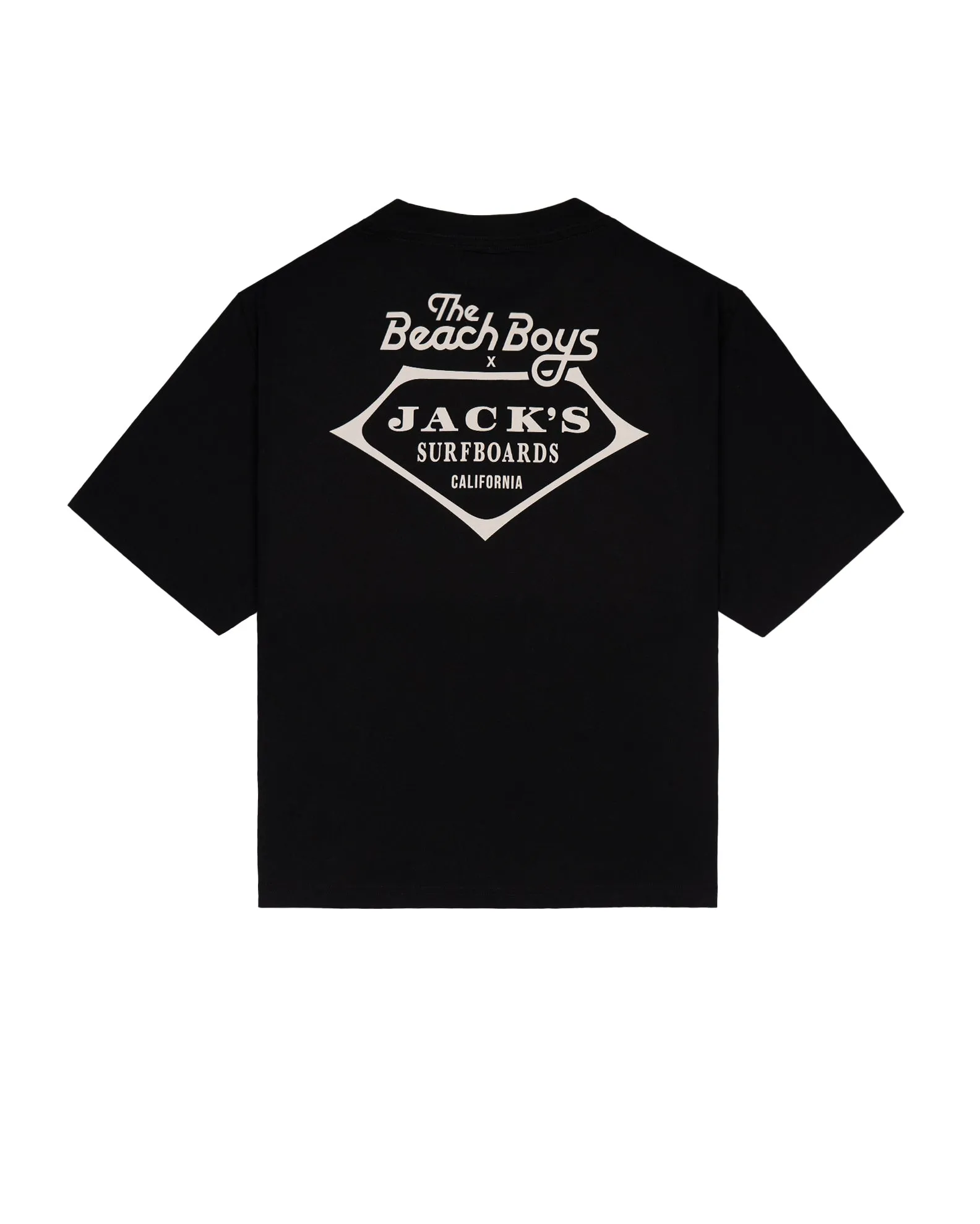 The Beach Boys x Jack's W Retro Beach Boys Boxy Top S/S Tee