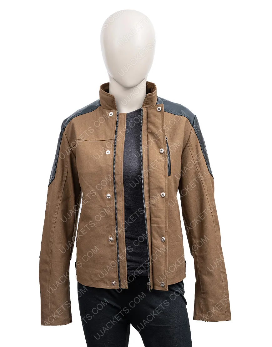 The Old Guard Andy Jacket | Charlize Theron Cotton Jacket | Get 45%OFF