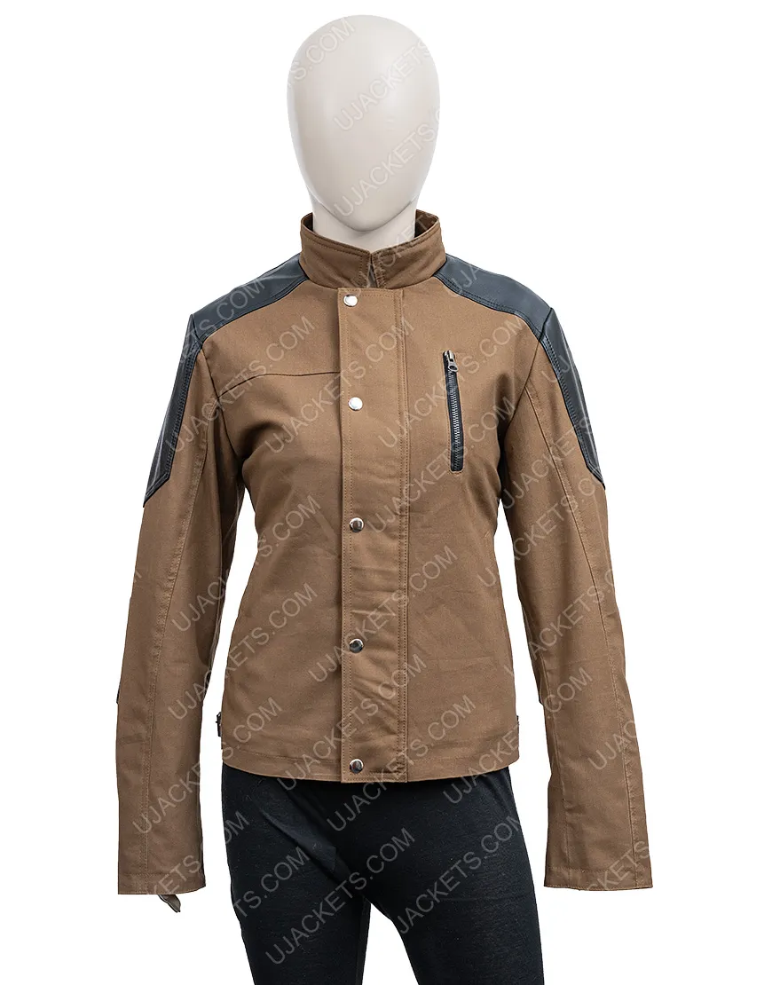 The Old Guard Andy Jacket | Charlize Theron Cotton Jacket | Get 45%OFF