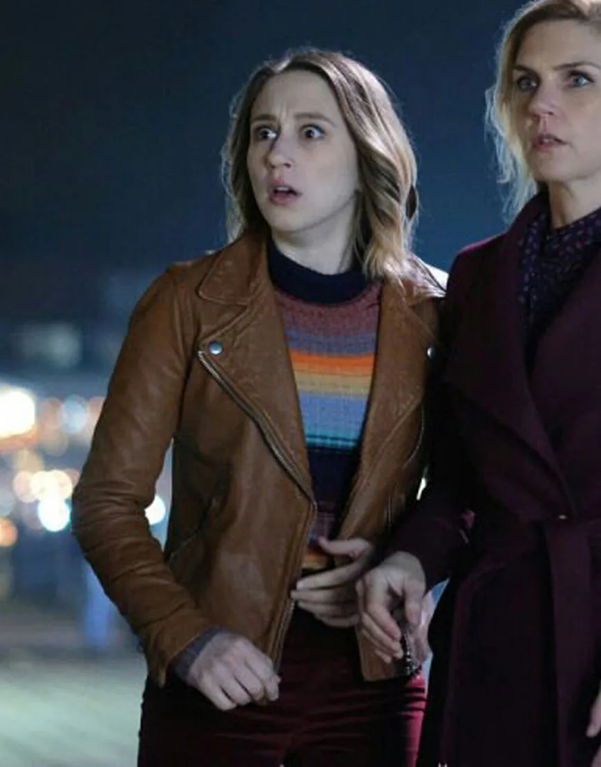 The Twilight Zone Martha Jacket | Rhea Seehorn Brown Jacket | 40% OFF!