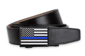 Thin Blue Line Series, 1 3/8 Strap, Dress Belt