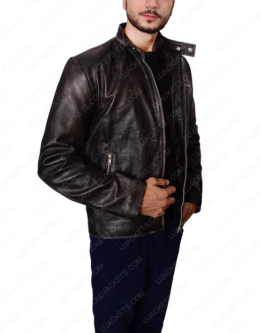 Tom Cruise Motorcycle Jacket - Biker Style Jacket For Mens