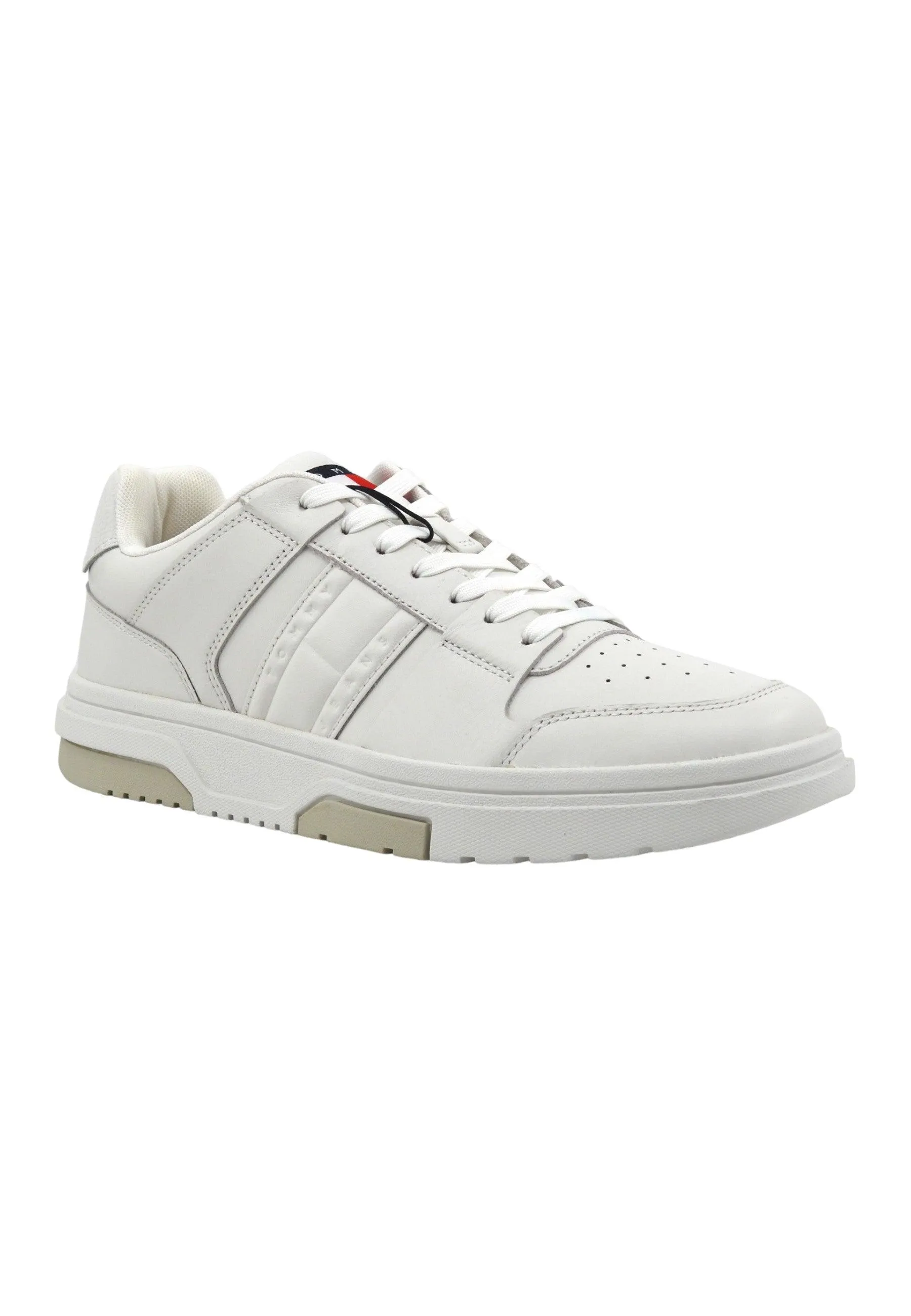 TOMMY HILFIGER The Brooklyn Sneaker Uomo Ecru Bianco EM0EM01283