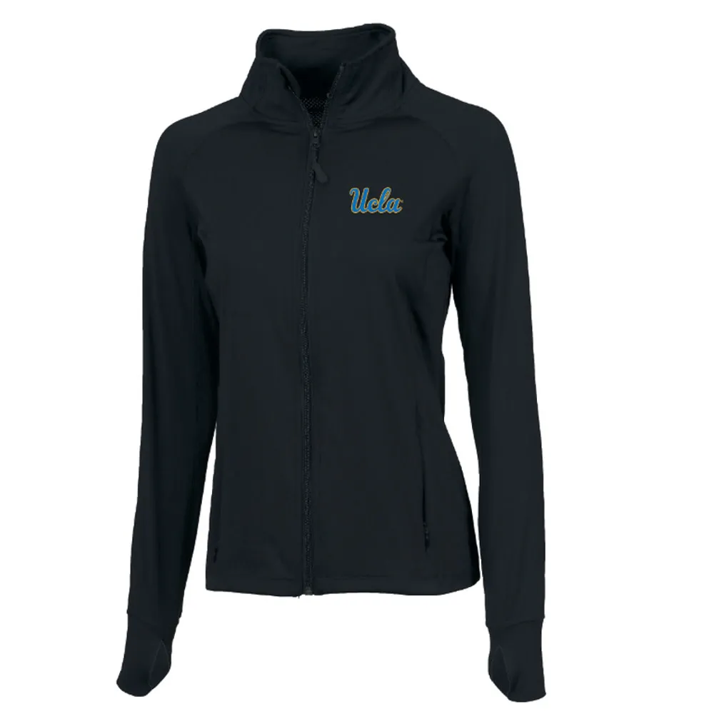 UCLA Script Ladies Studio Jacket Black