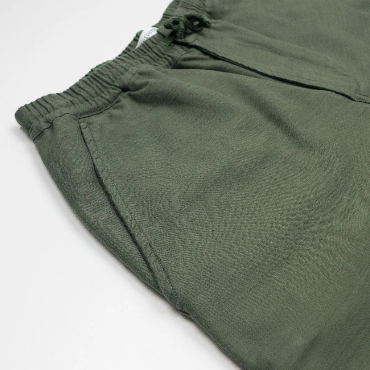 Universal Works - Hi Water Trouser Slub Sateen - Olive