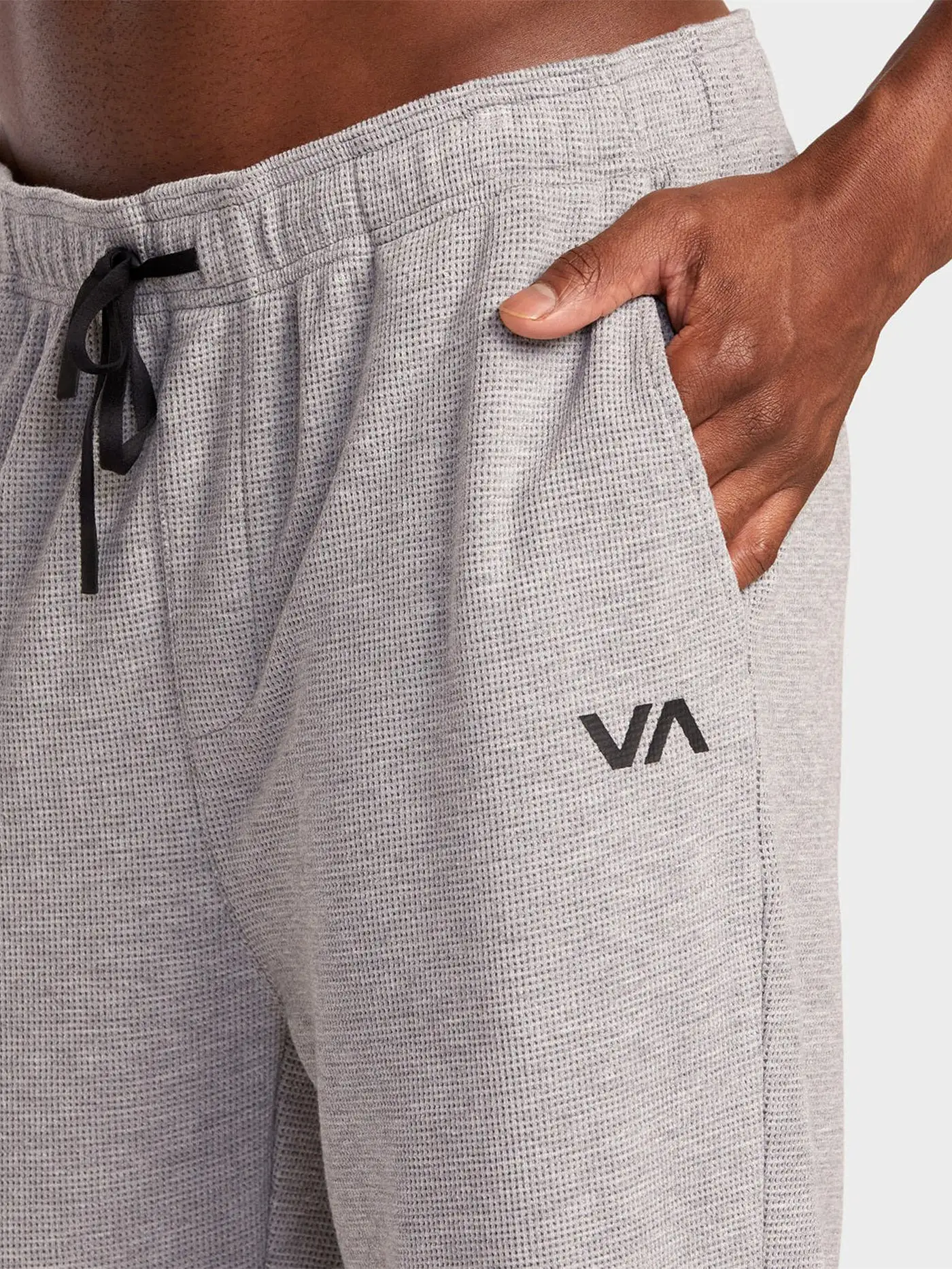 VA Cable Waffle Jogger Pants