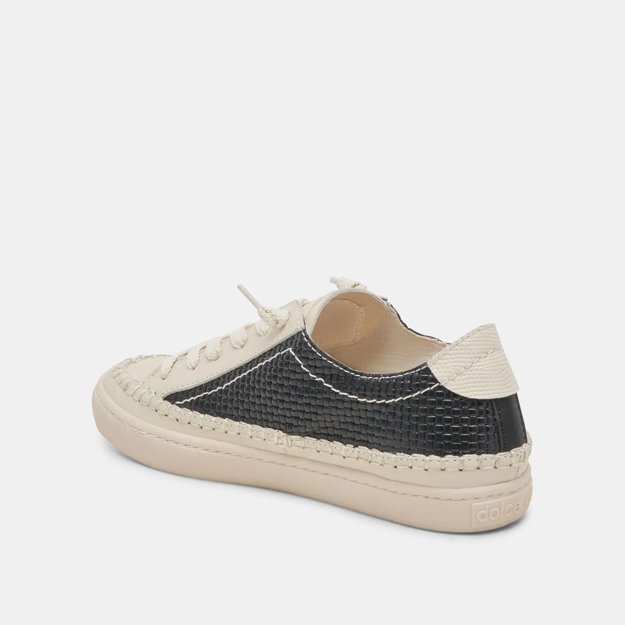 ZOLEN SNEAKERS BLACK WOVEN